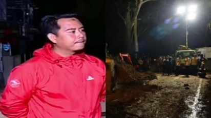 Belum Ada Kabar tentang Anak Saya, Sebut Sang Ayah Korban Gempa di Cianjur