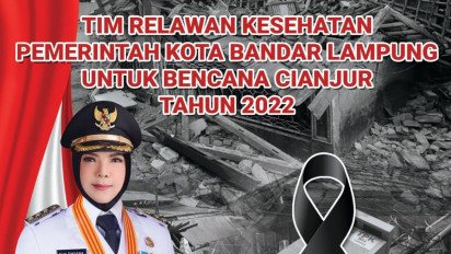 Bantu Korban Gempa Cianjur, Pemkot Bandar Lampung Kirim 30 Tenaga Kesehatan