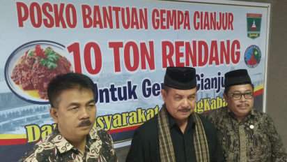 LKAAM Sumbar Kumpulkan Sepuluh Ton Rendang untuk Korban Gempa Cianjur