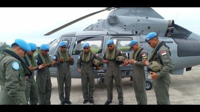 Perdamaian Dunia, TNI AL Puspenerbal Kirim Air Crew Satgas MTF Kontingen Garuda XXVIII-N UNIFIL TA 2022 ke Libanon