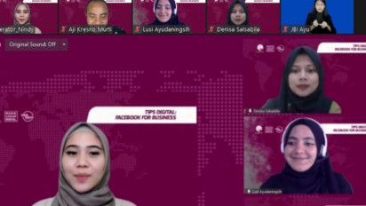Kemenkominfo Menyelenggarakan Webinar Literasi Digital dengan Tema Konsep Facebook for Business