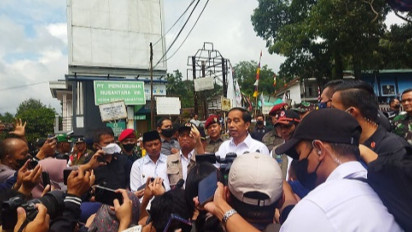 Teriak Korban Gempa Cianjur Belum Dapat Bantuan, Ini Kata Presiden Jokowi