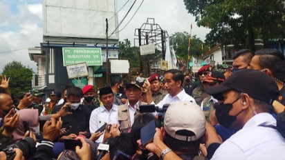 Presiden Jokowi Instruksikan Tim SAR Segera Cari 39 Korban Gempa Cianjur yang Hilang, Sebelum Turun Hujan