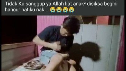 Viral Video Wanita Tomboi Aniaya Anak di Bawah Umur, Pelaku Buron