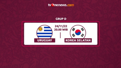 Susunan Pemain Uruguay vs Korea Selatan di Piala Dunia 2022: Siapa Lebih Tajam? Darwin Nunez atau Son Heung-min