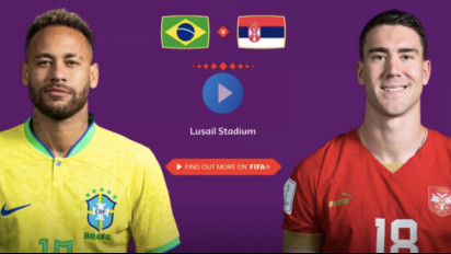Link Live Streaming Brasil Vs Serbia, Lengkap dengan Fakta Menarik Kedua Tim di Piala Dunia