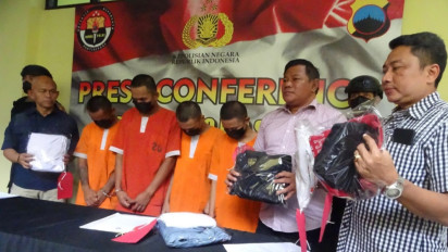 Perkosa Siswi SMA, 4 Pemuda di Wonosobo Berhasil Dibekuk Polisi