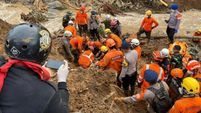 Polri Temukan 5 Jenazah Korban Longsor Cianjur