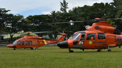 Basarnas Kirim Bantuan ke 6 Desa Terisolir dengan 5 Helikopter