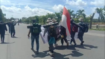 Tuntut Uang Insentif Sebesar Rp 300 Ribu, 5 Tenaga Kesehatan Asal Asahan Nekat Jalan Kaki Jumpai Presiden Jokowi