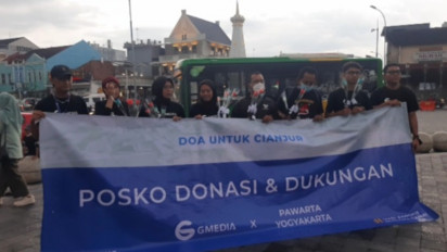 Aksi Solidaritas dan Penggalangan Donasi untuk Korban Gempa Cianjur Digelar di Yogyakarta