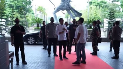 Presiden Joko Widodo Hadiri Acara Nusantara Bersatu di GBK