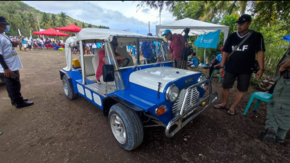 Presiden Ramos Horta dan Mini Moke Legendaris