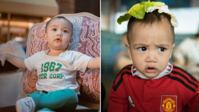 Fantastis! Rayyanza Malik Ahmad Alias Cipung Rayakan Ultah Pertamanya dengan Bagi-bagi Duit Hingga....