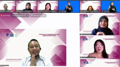 Kemenkominfo Selenggarakan Webinar Literasi dengan Tema Strategi Jitu Pengembangan Bisnis Berbasis Media Digital