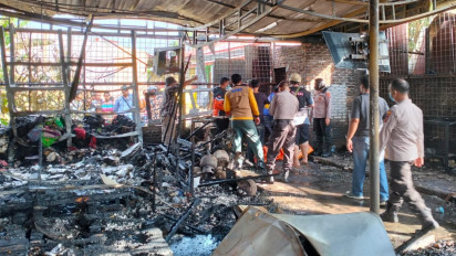 Kebakaran Melanda Bengkel Sepeda Motor, Sebabkan 3 Penghuni Rumah Tewas dan Satu Kritis