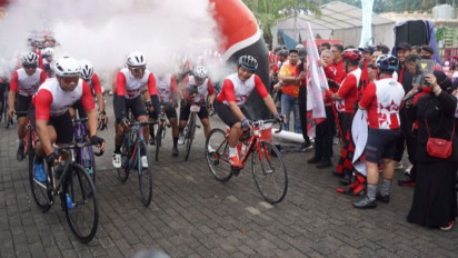 PDIP Gelar Banteng Fondo Ride,  Ajang Lomba Bersepeda Bertema Meneladani Kota sang Proklamasi