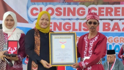 Sebagai Kampung yang Memiliki Kursus Bahasa Asing Terbanyak, Kampung Inggris Pare Kediri Dapat Dua Rekor MURI