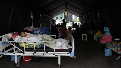 6 Pengungsi Dilarikan ke RSUD Sayang Cianjur, Diduga Alami ISPA Hingga Dehidrasi