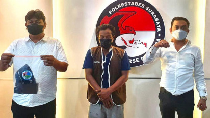 Edarkan Sabu di Kawasan Makam, Penggali Kubur TPU Keputih Surabaya Diamankan Polisi