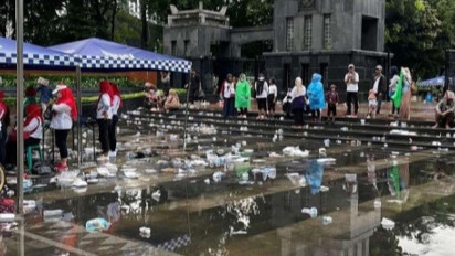 31 Ton Sampah Diangkut Usai Acara Nusantara Bersatu di GBK, 500 Petugas Kebersihan Dikerahkan