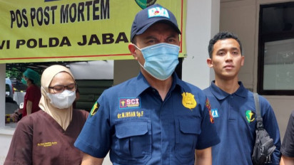 DVI Polri Dibantu Unpad Identifikasi Jenazah Korban Gempa Cianjur