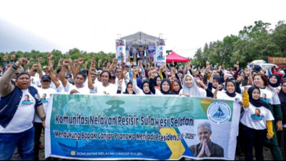 Relawan Berharap Ganjar Pranowo Bisa Hadir Menemui Masyarakat Nelayan di Makassar