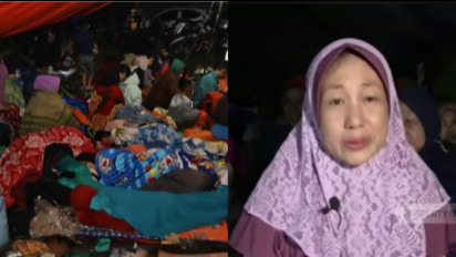 Tak Kuasa Menahan Tangis, Cerita Korban Gempa di Pengungsian: Saya Masih Trauma