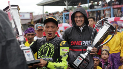 Dimas Juliatmoko Juara Nasional Kelas Novice Oneprix 2022