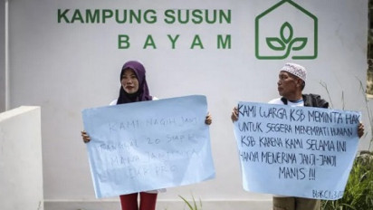 PT Jakpro Pastikan Warga Bisa Segera Tempati Kampung Susun Bayam