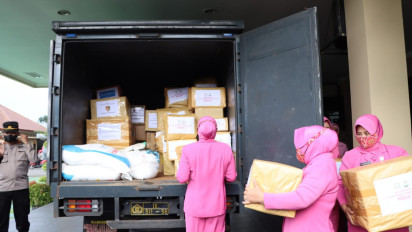 Polres Purworejo Kembali Kirim Bantuan untuk Korban Gempa Cianjur