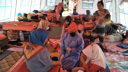 Sebanyak 3.175 Tenaga Kesehatan Tersebar di 194 Titik Pengungsian Gempa Cianjur