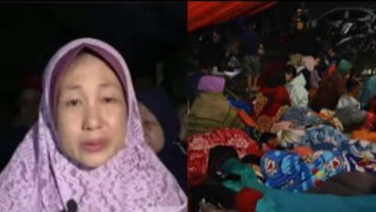 Cerita Korban Gempa Cianjur, Butuh Tenda Layak dan Cuaca Membuat Pengungsi Terserang Sakit