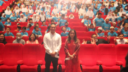 Menengok Keceriaan Anak-anak Binaan Bakrie Amanah Dalam Acara Nonton Bareng Film Sri Asih di Epicentrum