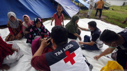 4 Puskesmas Lapangan Disiapkan di Pengungsian Korban Gempa Cianjur