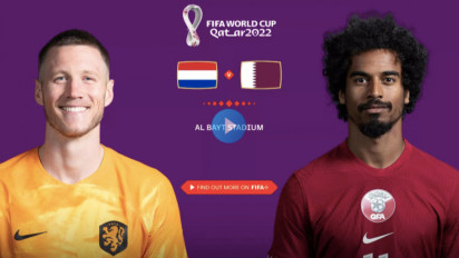 Link Live Streaming Belanda vs Qatar, Lengkap dengan 5 Fakta Menarik Kedua Tim di Piala Dunia