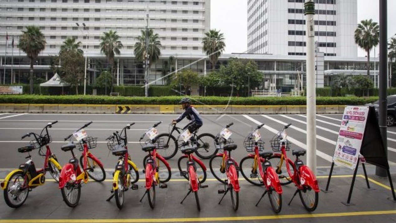 Layanan Sewa Sepeda 'Gowes' Terbengkalai, Dishub DKI: Karena Kekurangan Dana
            - galeri foto