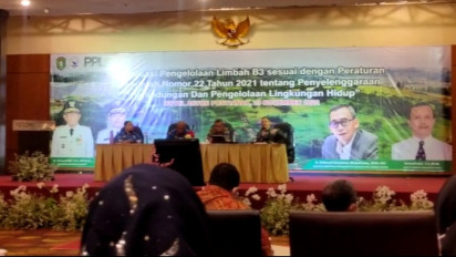 Sosialisasi Tersedianya Ruang untuk Pengelolaan Limbah B3 di Kalimantan Barat