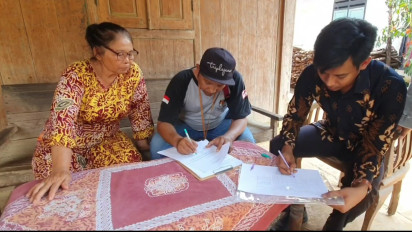 Blusukan ke Desa, KPU Pati Verifikasi Faktual 1236 Keanggotaan Parpol Calon Peserta Pemilu 2024