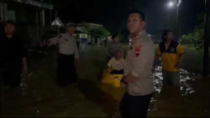 Hujan Deras, Banjir Bandang Terjang Pati Selatan Jawa Tengah, Seorang Warga Tewas Akibat Terjebak