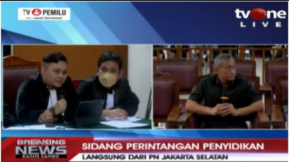 Sedang Berlangsung! Link Live Streaming Sidang Obstruction Of Justice, Hadirkan Saksi Penting