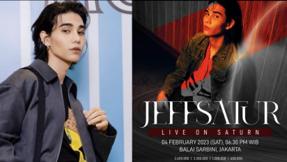 Aktor dan Penyanyi Thailand Jeff Satur Siap Sapa Fans Indonesia, Catat Waktu dan Harga Tiketnya