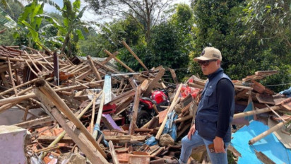 218 Toko Rusak Akibat Gempa Cianjur