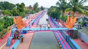 Objek wisata Sekanak Sidewalk, Palembang