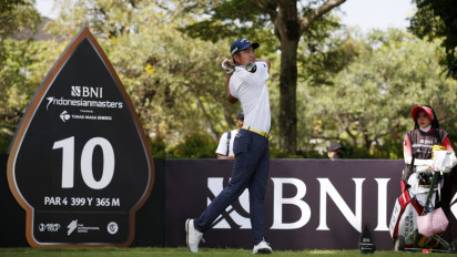 BNI Indonesian Masters 2022 presented by TNE, Hamamoto dan Schietekat Sementara Memimpin