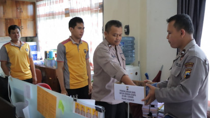 Polres Kebumen Galang Dana Peduli Korban Gempa Cianjur