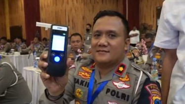 Tekan Angka Kecelakaan, Korlantas Polri Sosialisasikan Alat Tes Alkohol dan Narkoba