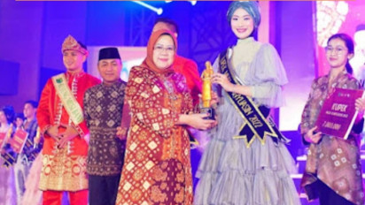 Ajang Pemilihan Kuyung Kupek Musi Banyuasin Bujang Gadis MUBA 2022 Digelar