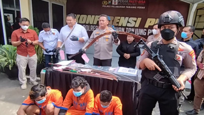 Perang Gangster, Serang dan Lukai Dua Petugas Securiti di Surabaya, 7 Pelaku Diamankan Polisi