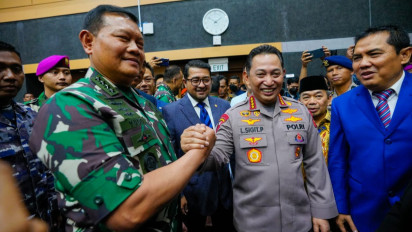 Dampingi Laksamana Yudo Margono Fit and Proper Test, Kapolri: Bentuk Sinergitas TNI-Polri!